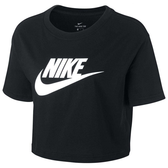 Nike Γυναικεία κοντομάνικη μπλούζα Sportswear Essential crop